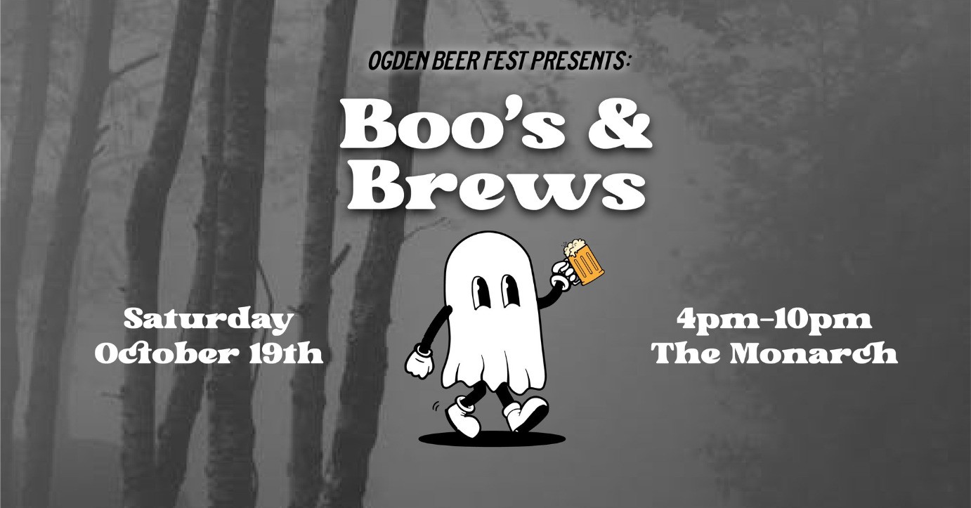 Ogden Beer Fest presents Boo's & Brew's Visit Ogden
